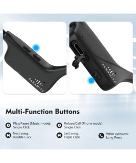 Écouteurs sans fil Bluetooth à conduction osseuse