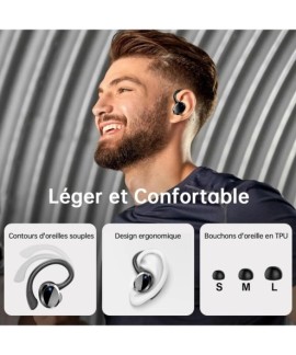 Écouteurs sans fil Bluetooth 5.3