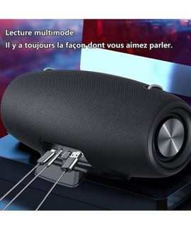 Haut-parleur Bluetooth Zealot S67 portable avec bandoulière