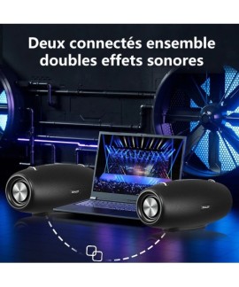 Haut-parleur Bluetooth Zealot S67 portable avec bandoulière