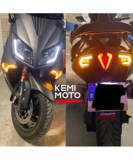 Clignotants LED pour Yamaha T-max 530, enquêter de Frein Avant et Arrière, 2012-2016, Tmax530 2013 2014
