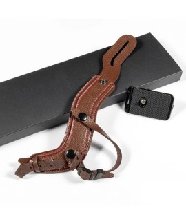 Dragonne en cuir portable pour appareil photo reflex numérique, ceinture de poignée pour appareil photo reflex numérique, access