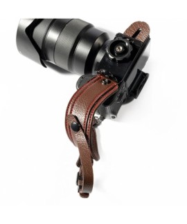 Dragonne en cuir portable pour appareil photo reflex numérique, ceinture de poignée pour appareil photo reflex numérique, access