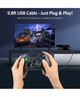 Pour contrôleur de jeu Xbox contrôleur filaire USB pour Xbox One jeu vidéo JoyStick pour Xbox série X/S PC Joypad pour Win7/8/10