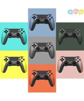 Manette de jeu sans fil Bluetooth pour PS4, joystick, télécommande, contrôleur PS4, compatible avec PS4, Slim, manette, lumière 