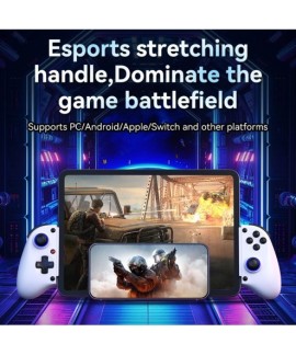 Contrôleur de manette de jeu télescopique sans fil BT contrôleur de jeu Mobile manette de téléphone portable pour commutateur/An