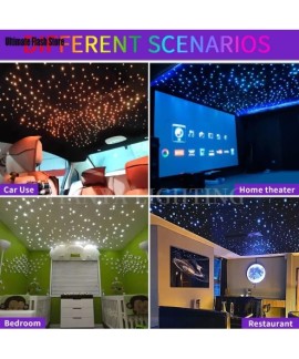 Plafonnier LED Ciel Étoilé 16W pour Voiture et Intérieur